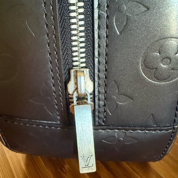 Louis Vuitton Black and Brown Monogram Duffel Bag - Picture 3 of 7